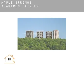 Maple Springs  apartment finder