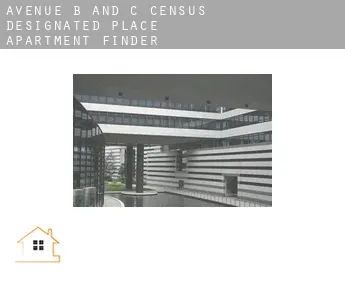 Avenue B and C  apartment finder