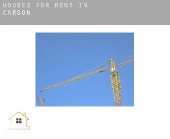 Houses for rent in  Carson