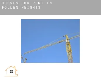 Houses for rent in  Follen Heights