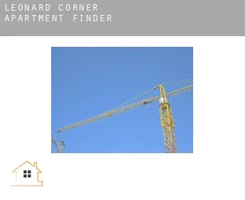 Leonard Corner  apartment finder