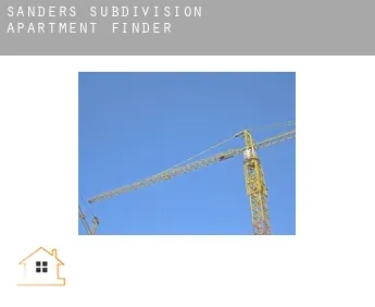 Sanders Subdivision  apartment finder