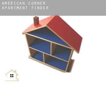 American Corner  apartment finder