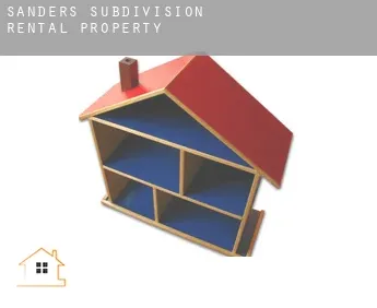 Sanders Subdivision  rental property