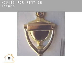 Houses for rent in  Tacoma