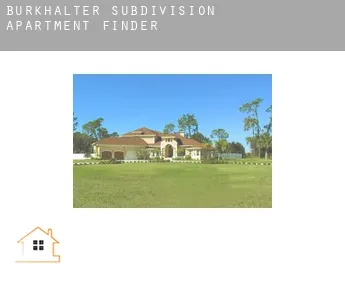 Burkhalter Subdivision apartment finder