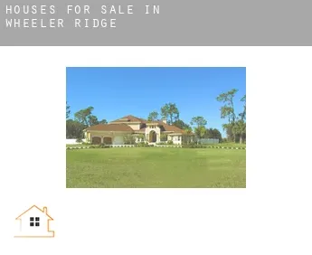 Houses for sale in  Wheeler Ridge
