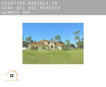 Vacation rentals in  Casa del Sol Resorts Number One