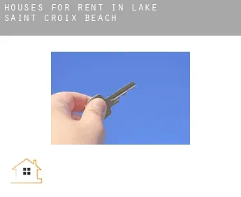 Houses for rent in  Lake Saint Croix Beach