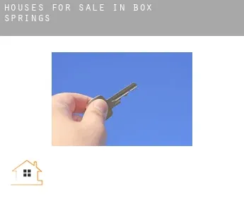 Houses for sale in  Box Springs