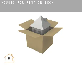 Houses for rent in  Beck