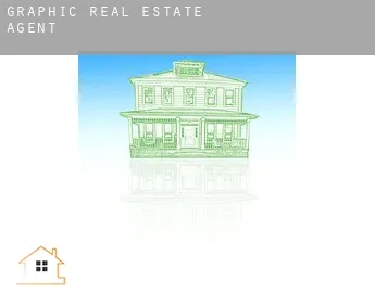 Graphic  real estate agent