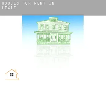 Houses for rent in  Lexie
