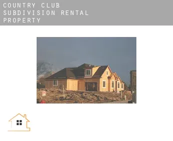 Country Club Subdivision  rental property