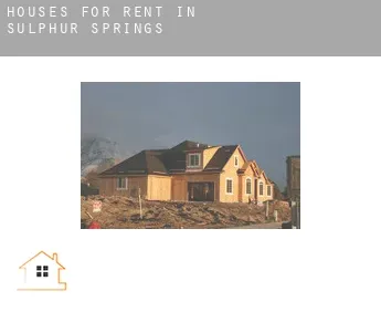 Houses for rent in  Sulphur Springs