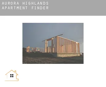 Aurora Highlands  apartment finder