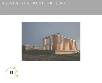 Houses for rent in  Lore
