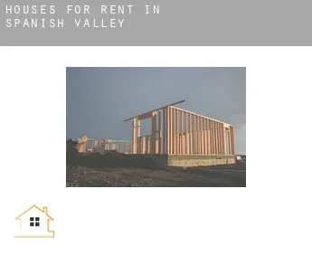 Houses for rent in  Spanish Valley