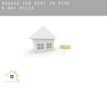Houses for rent in  Hide-A-Way Hills