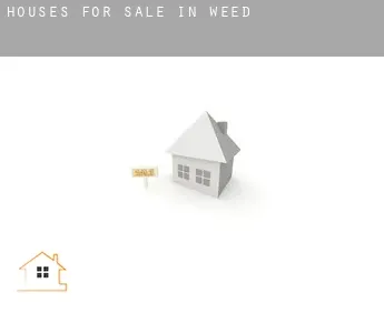 Houses for sale in  Weed