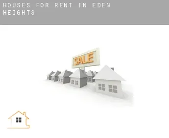 Houses for rent in  Eden Heights