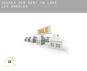 Houses for rent in  Lake Los Angeles