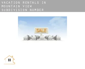 Vacation rentals in  Mountain View Subdivision Number 13