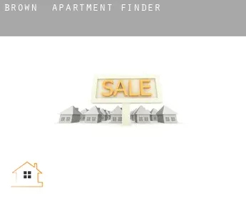 Brown  apartment finder