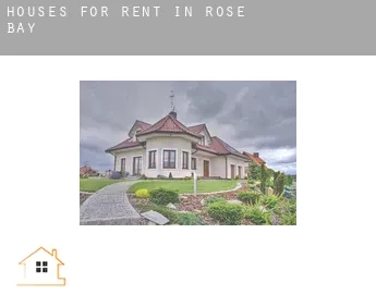 Houses for rent in  Rose Bay