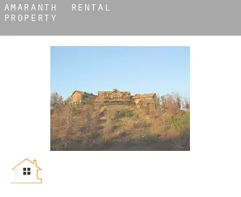 Amaranth  rental property