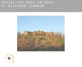 Houses for rent in  Mews at Wickford Commons
