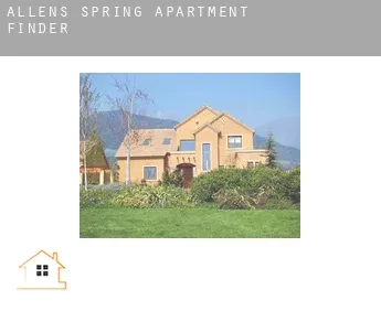 Allens Spring  apartment finder