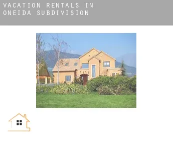 Vacation rentals in  Oneida Subdivision