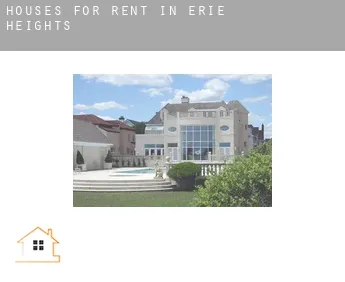 Houses for rent in  Erie Heights