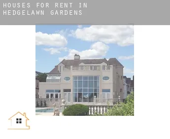 Houses for rent in  Hedgelawn Gardens