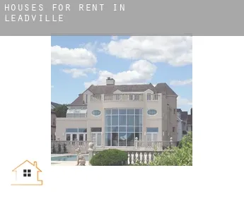 Houses for rent in  Leadville