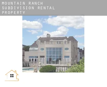 Mountain Ranch Subdivision  rental property