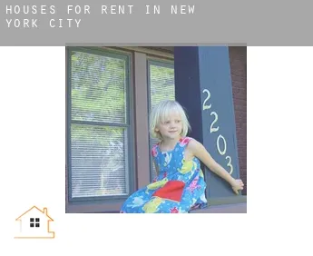 Houses for rent in  New York City
