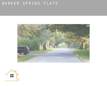 Barker Spring  flats