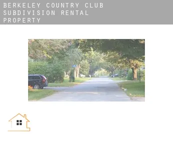 Berkeley Country Club Subdivision  rental property