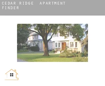 Cedar Ridge apartment finder