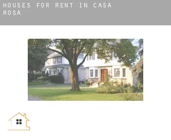 Houses for rent in  Casa Rosa