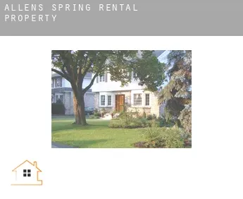 Allens Spring  rental property