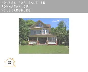 Houses for sale in  Powhatan of Williamsburg
