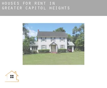 Houses for rent in  Greater Capitol Heights