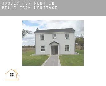 Houses for rent in  Belle Farm Heritage
