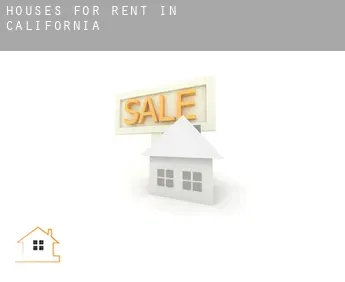 Houses for rent in  California