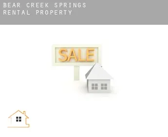 Bear Creek Springs  rental property