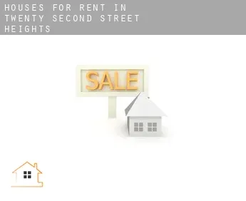 Houses for rent in  Twenty Second Street Heights