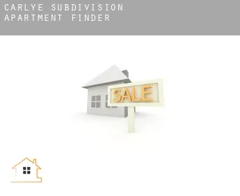 Carlye Subdivision  apartment finder